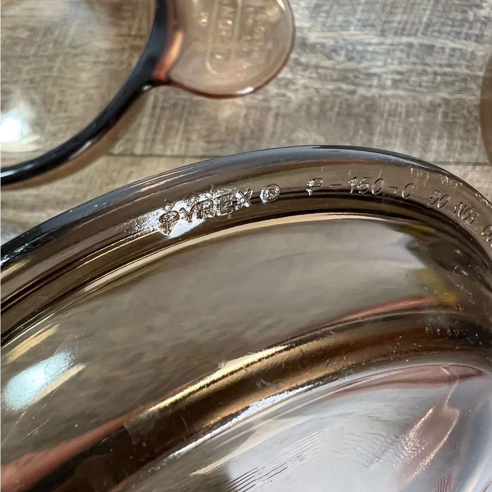 Vintage Grab It bowls set of 2‎ one glass lid one plastic lid corning Visions